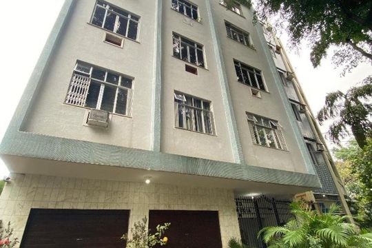 Fachada de apartamento à venda com 1 quarto, 50m² em Vila Isabel, Rio de Janeiro