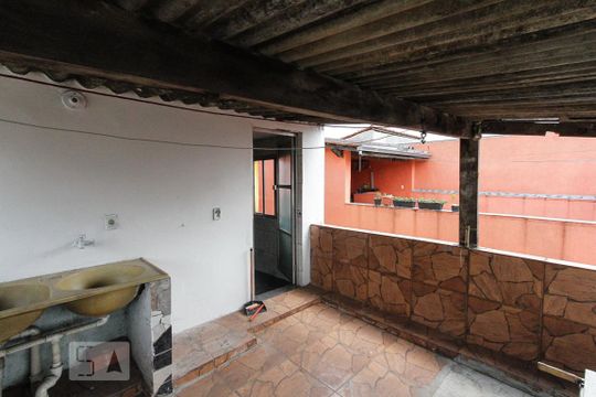 Área de Serviço de casa de condomínio para alugar com 1 quarto, 60m² em Vila Lar Nacional, São Paulo