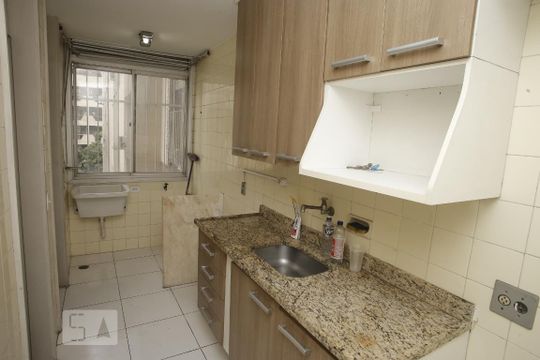Cozinha e Área de Serviço de apartamento à venda com 3 quartos, 90m² em Tijuca, Rio de Janeiro