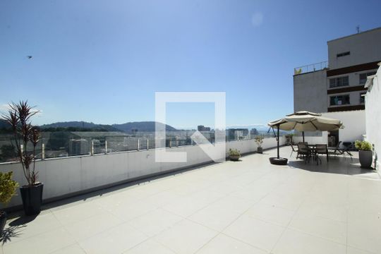 Terraço de apartamento à venda com 2 quartos, 73m² em Botafogo, Rio de Janeiro