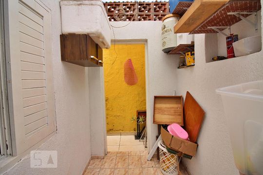 Lavanderia de casa à venda com 3 quartos, 112m² em Assunção, São Bernardo do Campo