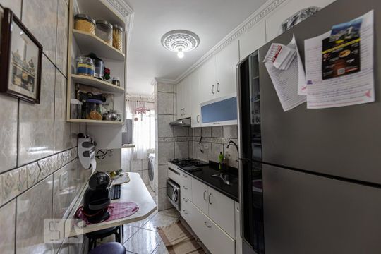 Cozinha de apartamento à venda com 2 quartos, 52m² em Brás, São Paulo