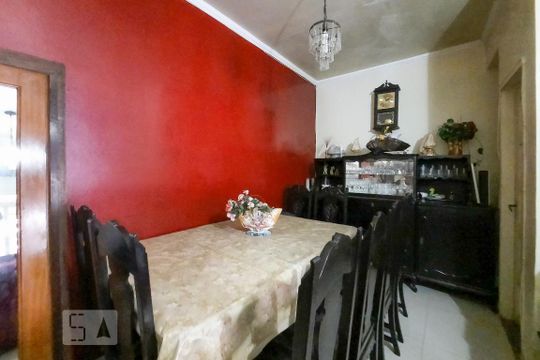 Sala de casa para alugar com 4 quartos, 165m² em Centro, São Bernardo do Campo