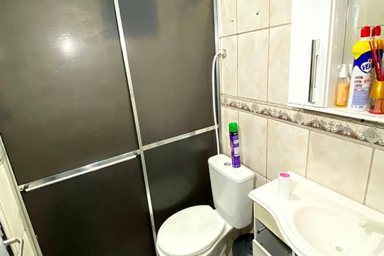 Banheiro de casa à venda com 3 quartos, 160m² em Santos Dumont, São Leopoldo