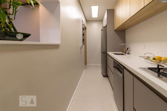 Cozinha de apartamento à venda com 3 quartos, 96m² em Vila Andrade, São Paulo