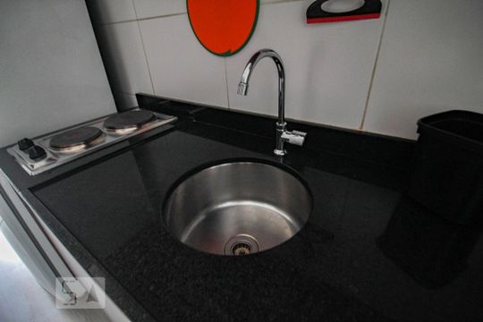 Cozinha de apartamento à venda com 1 quarto, 24m² em Santana, São Paulo