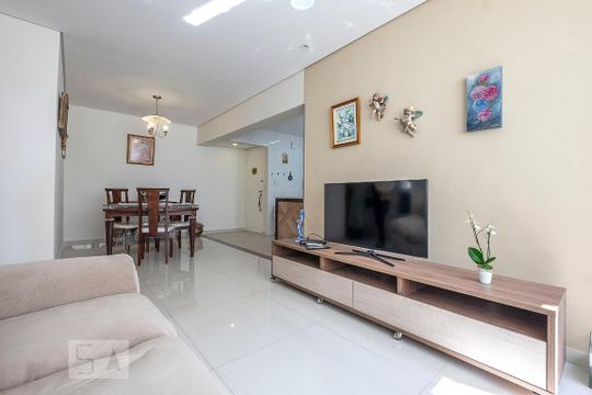Sala de apartamento para alugar com 2 quartos, 76m² em Paraíso, São Paulo