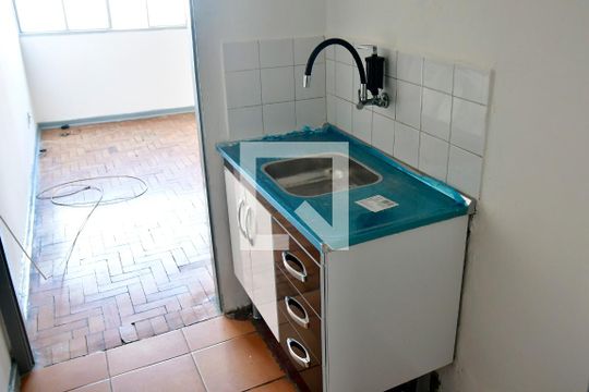 Cozinha de kitnet/studio à venda com 1 quarto, 35m² em Campos Elíseos, São Paulo