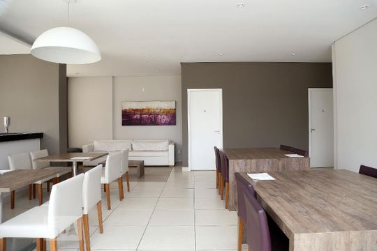 Área comum - Salão de festas de apartamento para alugar com 2 quartos, 48m² em Vila Andrade, São Paulo