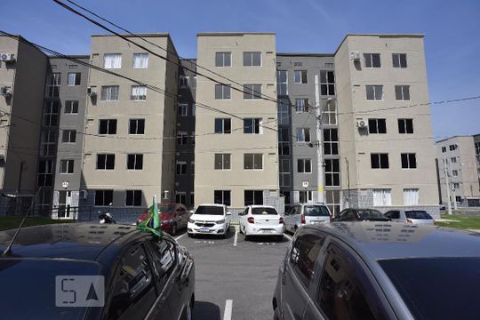 Fachada do Bloco de apartamento à venda com 2 quartos, 48m² em Curicica, Rio de Janeiro