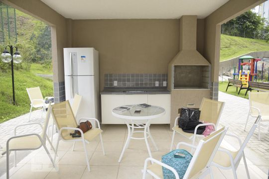 Área comum - Churrasqueira de apartamento à venda com 2 quartos, 48m² em Curicica, Rio de Janeiro