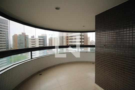 Varanda da Sala de apartamento para alugar com 4 quartos, 193m² em Barra, Salvador