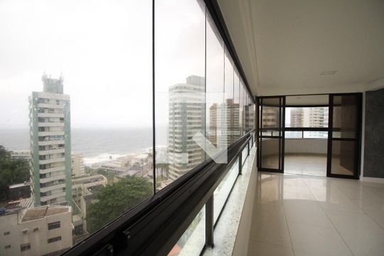 Varanda da Sala de apartamento para alugar com 4 quartos, 193m² em Barra, Salvador