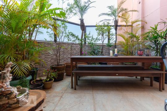 Varanda Sala Andar 2 de apartamento à venda com 2 quartos, 179m² em Mirandópolis, São Paulo