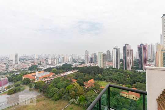 Varanda Gourmet - Vista de apartamento à venda com 3 quartos, 189m² em Vila Regente Feijó, São Paulo