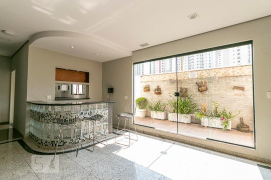 Área comum - Salão de festas de apartamento à venda com 3 quartos, 189m² em Vila Regente Feijó, São Paulo
