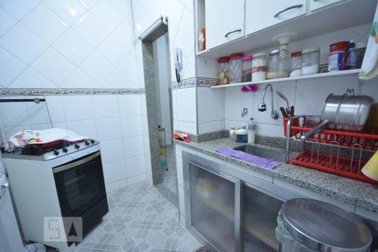 Cozinha 1 de apartamento à venda com 1 quarto, 50m² em Centro, Rio de Janeiro