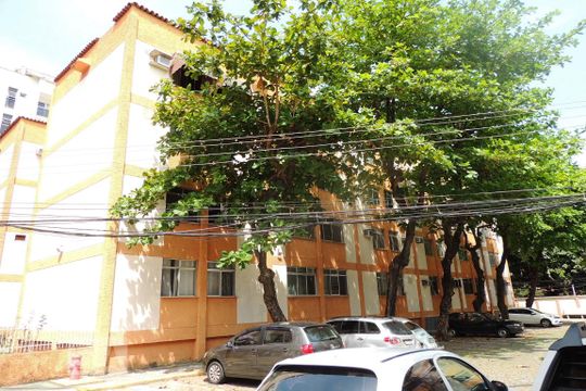 Fachada  de apartamento à venda com 3 quartos, 73m² em Jacarepaguá, Rio de Janeiro