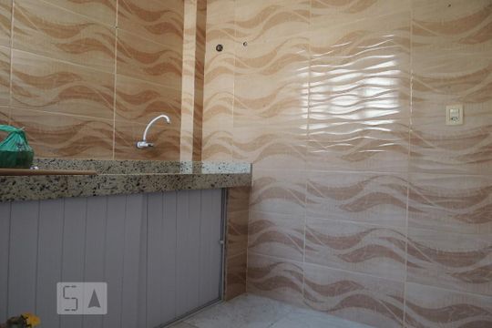 Cozinha  de apartamento à venda com 3 quartos, 73m² em Jacarepaguá, Rio de Janeiro