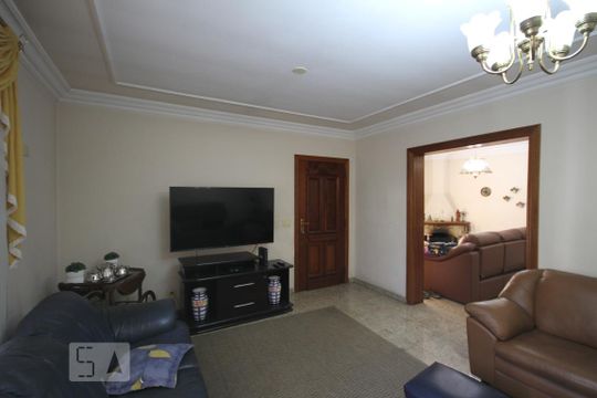 Sala de casa à venda com 4 quartos, 435m² em Jardim Santa Emília, São Paulo