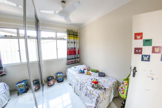 Quarto 1 de apartamento para alugar com 2 quartos, 60m² em Padre Eustáquio, Belo Horizonte