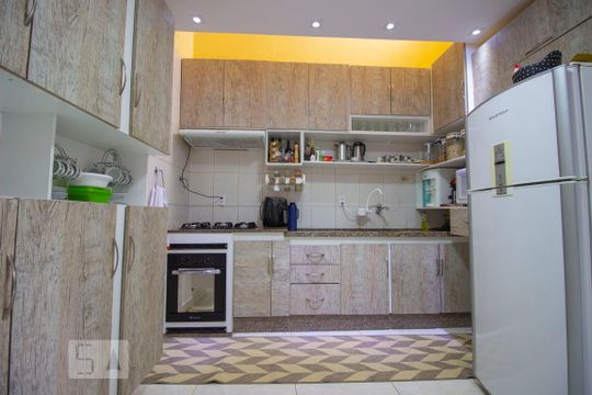 Cozinha - Armários de casa à venda com 2 quartos, 200m² em Anhangabaú, Jundiaí
