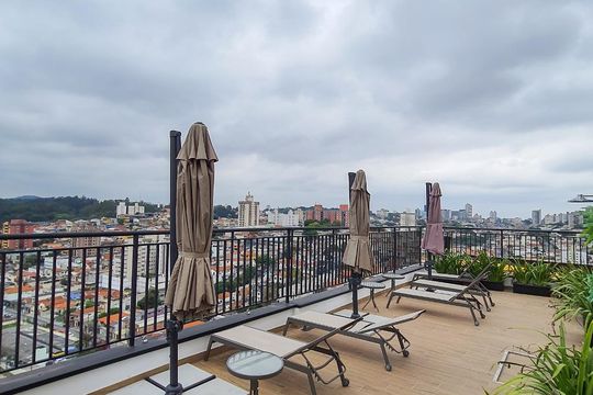 Solarium de apartamento para alugar com 2 quartos, 40m² em Jardim Paraíso, São Paulo