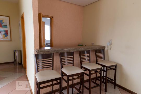 Área comum - Salão de festas de casa para alugar com 2 quartos, 108m² em Vila Antônio, São Paulo