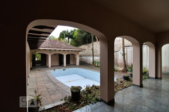Varanda da Sala de casa para alugar com 4 quartos, 900m² em Cidade Jardim, São Paulo