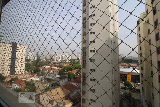 Vista da Sala de apartamento à venda com 2 quartos, 120m² em Brooklin Novo, São Paulo