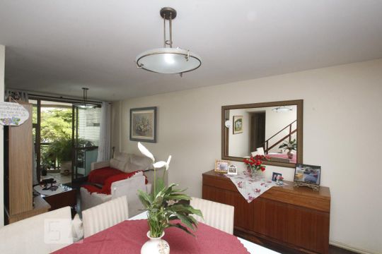 Sala de apartamento para alugar com 4 quartos, 212m² em Flamengo, Rio de Janeiro