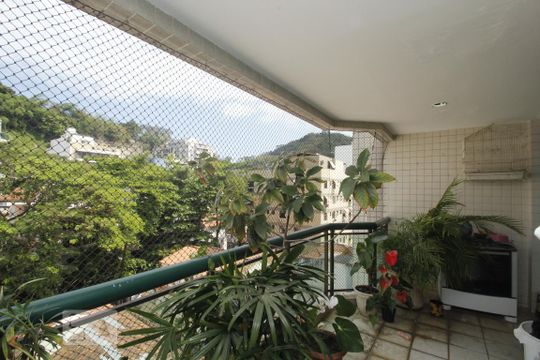 Varanda de apartamento para alugar com 4 quartos, 212m² em Flamengo, Rio de Janeiro