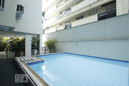 Área comum - Piscina de apartamento para alugar com 4 quartos, 212m² em Flamengo, Rio de Janeiro