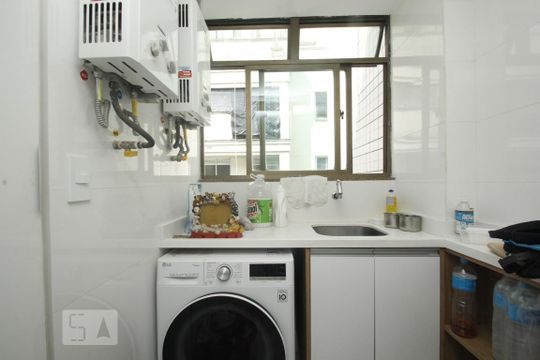 Área de Serviço de apartamento para alugar com 4 quartos, 212m² em Flamengo, Rio de Janeiro