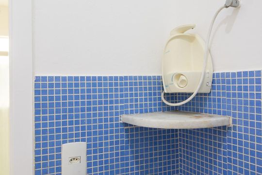 Cozinha de apartamento para alugar com 1 quarto, 40m² em Vila Mariana, São Paulo