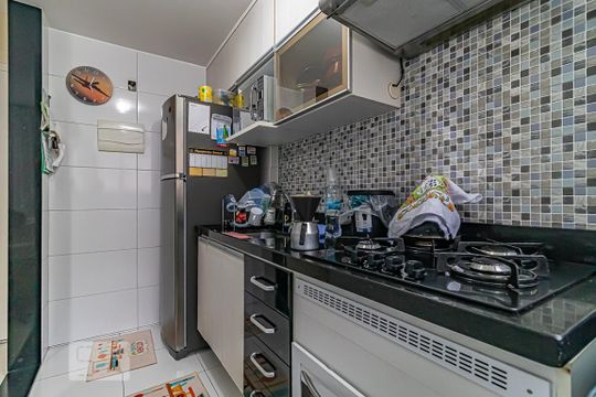 Cozinha - Armários de apartamento à venda com 2 quartos, 56m² em Taquara, Rio de Janeiro