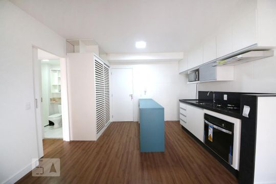 Sala  de apartamento para alugar com 1 quarto, 37m² em Jardim Prudência, São Paulo