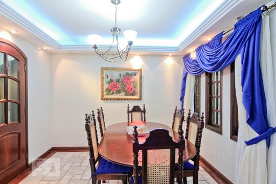 Sala de Jantar de casa à venda com 4 quartos, 300m² em Sítio Morro Grande, São Paulo