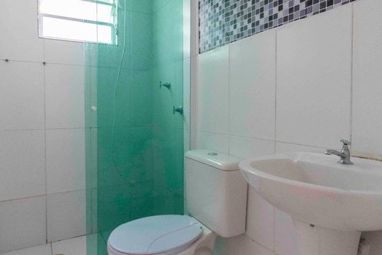 Banheiro de apartamento para alugar com 2 quartos, 41m² em Colônia (zona Leste), São Paulo