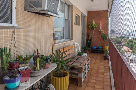 Varanda da Sala de apartamento à venda com 4 quartos, 120m² em Vila Isabel, Rio de Janeiro