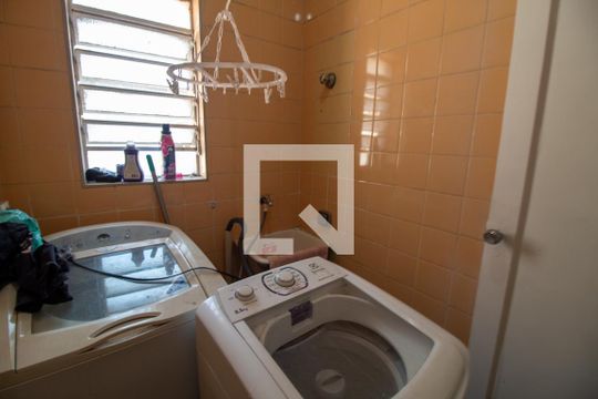 Área de Serviço de kitnet/studio para alugar com 1 quarto, 26m² em Santo Amaro, São Paulo