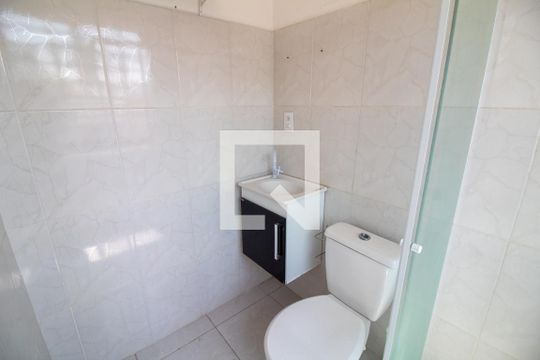 Banheiro de kitnet/studio para alugar com 1 quarto, 26m² em Santo Amaro, São Paulo