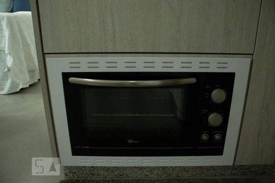 Cozinha de apartamento à venda com 1 quarto, 33m² em Pinheiros, São Paulo