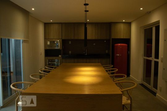 Área Gourmet de apartamento à venda com 1 quarto, 33m² em Pinheiros, São Paulo