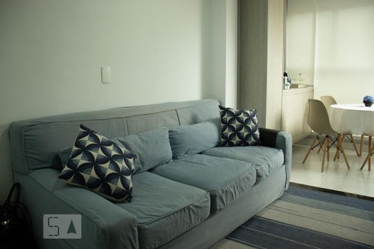 Sala de apartamento à venda com 1 quarto, 33m² em Pinheiros, São Paulo