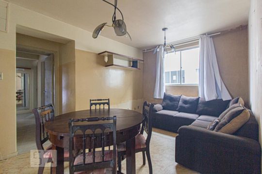 Sala de apartamento para alugar com 3 quartos, 78m² em Água Verde, Curitiba