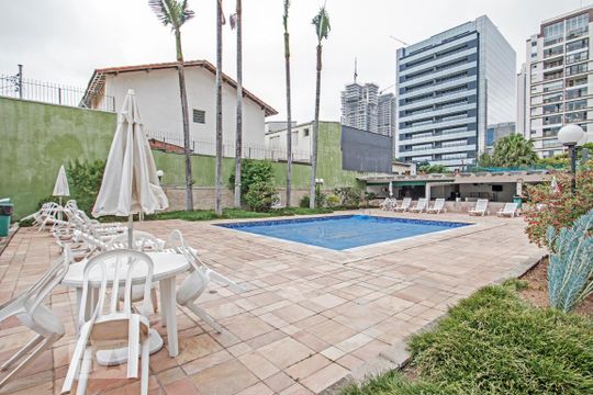 Piscina de apartamento para alugar com 3 quartos, 74m² em Vila Gertrudes, São Paulo
