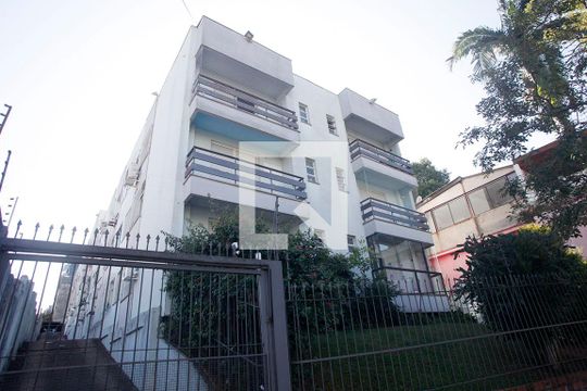 Fachada de kitnet/studio à venda com 1 quarto, 32m² em Jardim Botânico, Porto Alegre