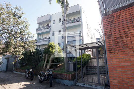 Fachada de kitnet/studio à venda com 1 quarto, 32m² em Jardim Botânico, Porto Alegre