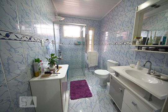 Banheiro da Suíte de casa à venda com 5 quartos, 450m² em Santo Andre, São Leopoldo